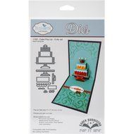 Elizabeth Craft Designs 1102 By Karen Burniston-Cake Pop Up Pop It Up Metal Dies