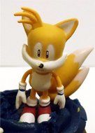 Classic SONIC THE HEDGEHOG Birthday CUPCAKE Topper Set Featuring Super Sonic, Amy Rose, Miles Tails Prower, Sonic... N7