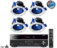 Yamaha RX-V367 3D-Ready 5.1-Channel 500 Watts Digital Home Theater Audio Video Receiver with 4K pass-through(set... N2