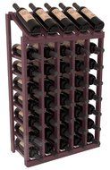Wine Racks America Ponderosa Pine 5 Column 8 Row Display Top Kit. 13 Stains to Choose From! N4
