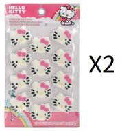 Wilton Cupcake/Cake Toppers 12pc Hello Kitty Icing Decorations 710-7575 (2-Pack)