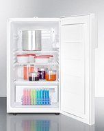 Summit FF511LBI7PLUSADA 20&quot; AccuCold PLUS Series ADA Compliant Commercial Medical Freestanding or Built In Compact...