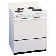 30 in. 3.91 cu. ft. Freestanding Electric Range in White