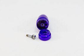 The Posh Bullet - Aluminum Snuff Bullet (Silver) N21