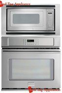 Bundle &ndash; 3 items: Frigidaire Professional 3 Piece 27" Stainless Steel Electric Wall Oven/Microwave Combo FPEW2785PF...
