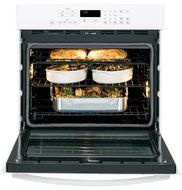GE PT7050DFWW Profile 30" White Electric Single Wall Oven - Convection