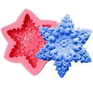 Bluelover Christmas Snowflake Soap Mold Fondant Cake Decorating Silicone Mold Baking Molds N3