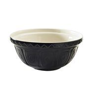 Mason Cash Four and Twenty Mixing Bowl, 11-1/2 Inches (Size S12), Black