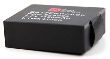 DURAGADGET Exclusive SJCAM Action Camera Battery - 1x Rechargeable 3.3Wh Li-ion Battery (900mAH, 3.7V) for the... N7