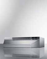 H1618SS 18" wide convertible range hood for ducted or ductless use in stainless steel finish