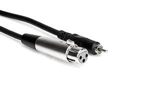 Hosa XRF-110 XLR3F to RCA Unbalanced Interconnect Cable, 10 feet N2