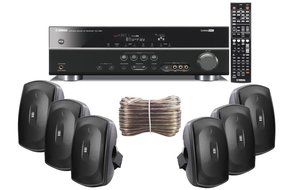 Yamaha 3D-Ready 5.1-Channel 500 Watts Digital Home Theater Audio/Video Receiver with 1080p-compatible HDMI repeater... N18