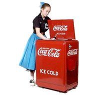 Refrigerated Coca-Cola Cooler Chest