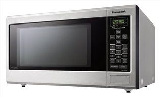 Panasonic NN-SN643S Stainless 1200W 1.2 Cu. Ft. Countertop Microwave Oven with Inverter Technology