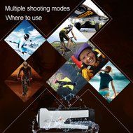 TekBow SP85W Sports Action Camera Full HD 1080P 170 Degrees Wide Angle Waterproof Outdoor Sport Camcorder Support...