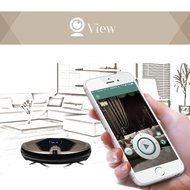 Anself JISIWEI Intelligent Automatic Vacuum Cleaner Robot with 1080p Camera WiFi Infrared/APP Remote Control N2