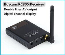 FPV RC Boscam RC805 FPV 5.8Ghz 5.8G 8CH 8Channel Wireless A/V Video Audio Receiver (RX) RC805 with digital channel... N2