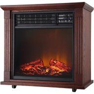 World Marketing QF4544 CG 5200 BTU Quartz Fireplc Oak