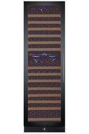 Allavino Classico Series 172 Bottle Dual-Zone Wine Refrigerator Left Hinge Black Glass Door