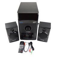Yunmei JH2 Subwoofer 2.1 Speaker Sound System PC Home Desktop Audio Stereo Bluetooth speaker support SD card with... N11