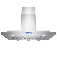 Golden Vantage Stainless Steel 36" Euro Style Wall Mount Range Hood GV-198KD-36