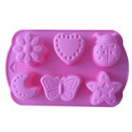 JLHua Flower Star Moon Butterfly Silicone Cake Bread Baking Mold Cake Pan Muffin Cup Chocolate Candy Maker Mold... N3