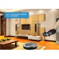 Robotic Vacuum Cleaner with Remote Control and Self Charging Technology Professional Automatic Cordless Carpet... N4