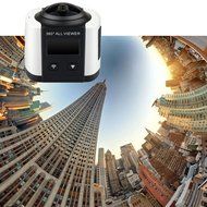 Ultra HD 4K 24482448 30fps 360 Degree VR Sports Action Cameras Waterproof, Outdoor/Home Security Battery Powered... N6