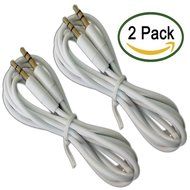 Aux Cable, tekSonic&reg; [2 Pack] Aux Cord, 3.5mm Audio Stereo Auxiliary Cable (3 Feet/1M) - Male To Male Aux Cord...