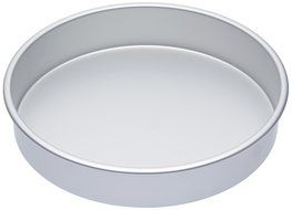 25cm Silver Anodised Master Class Round Sandwich Pan