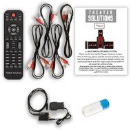 Theater Solutions TS521 Home Theater 5.1 Speaker System with USB Bluetooth and Optical Input