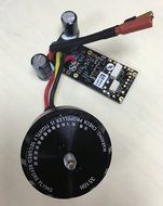 DJI INSPIRE ONE V2.0 3510H MOTOR AND ESC M1 - M3 - CCW (SILVER SCREW)