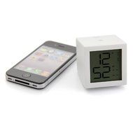 Lexon LR126W Prism R&eacute;veil LCD Blanc N4