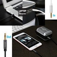 Nkomax 3.5mm Audio Cable Male to Male Gold Plated AUX Cable with In-line Remote Control Dual Male Extension Cord... N5