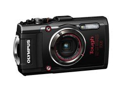 Olympus TG-4 16 MP Waterproof Digital Camera with 3-Inch LCD (Red) N7