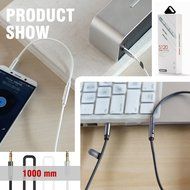 Nkomax 3.5mm Audio Cable Male to Male Gold Plated AUX Cable with In-line Remote Control Dual Male Extension Cord... N6