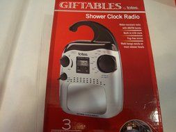 Shower Clock Radio by Totes