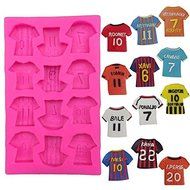 HT BAKEWARE | Football Jersey Silicone Mold N2