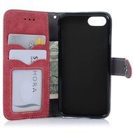 iPhone 7 Case (4.7 inch) - Slim Fit Wallet Counterfeit Cashmere Leather Extra ID/Credit Card Holders with Snap...