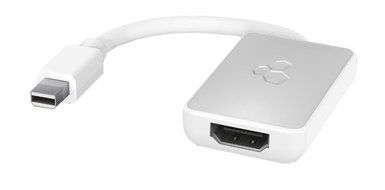 Kanex iAdapt Mini DisplayPort / Thunderbolt to HDMI Adapter with Audio Support for Apple MacBook, iMac, Mac mini... N2