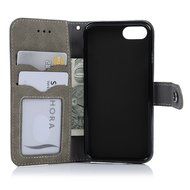 iPhone 7 Case (4.7 inch) - Slim Fit Wallet Counterfeit Cashmere Leather Extra ID/Credit Card Holders with Snap... N6
