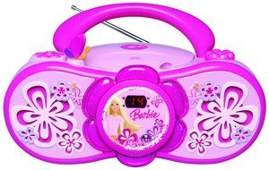 Barbie AC/DC Boombox Radio and CD Player by LEXIBOOK