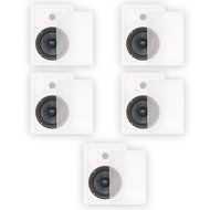 Blue Octave BDW62 In Wall 6.5" Speakers 2 Way Home Theater Surround Sound 5 Speaker Set N2