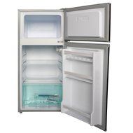 102L Double Door Upright Top Freezer Milk Fruits Beer Beverages Refrigerator Cooler Home Compact Fridge 3.6 Cubic...