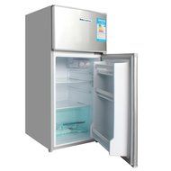 102L Double Door Upright Top Freezer Milk Fruits Beer Beverages Refrigerator Cooler Home Compact Fridge 3.6 Cubic... N2
