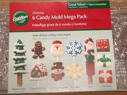 Wilton Christmas Candy Mold Mega Pack N2