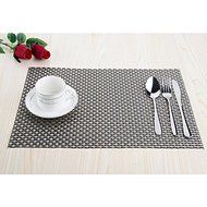 Modern PVC kitchen dinning Placemats for Table mat manteles cup mats coaster water proof table cloth pad