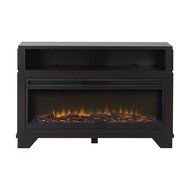 Homestar Nereto 48&quot; Wide Media Fireplace in Black N4