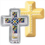 Wilton CROSS RELIGIOUS CAKE PAN Faith First Communion Celebration Baptisim