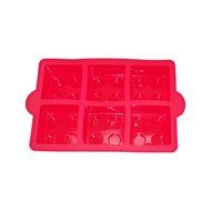 Building Brick Silicone Ice Cube Tray, Jello, Gummy Candy &amp; Cake Baking Mold For Lego Lovers (3 Pack)